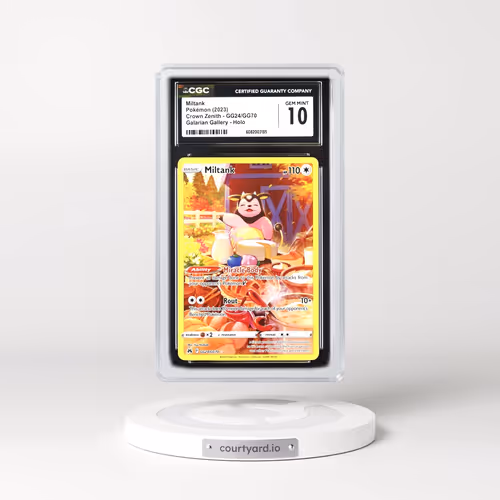 2023 Crown Zenith #GG24/GG70 Miltank - Galarian Gallery Holo (CGC 10 GEM MINT)
