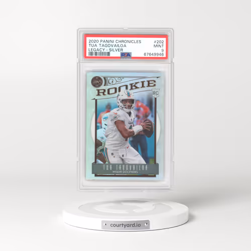 2020 Panini Chronicles Legacy #202 Tua Tagovailoa - Silver (PSA 9 MINT)
