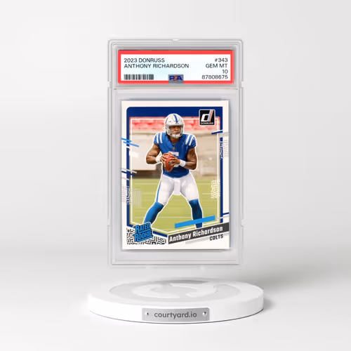 2023 Panini Donruss #343 Anthony Richardson (PSA 10 GEM MINT)