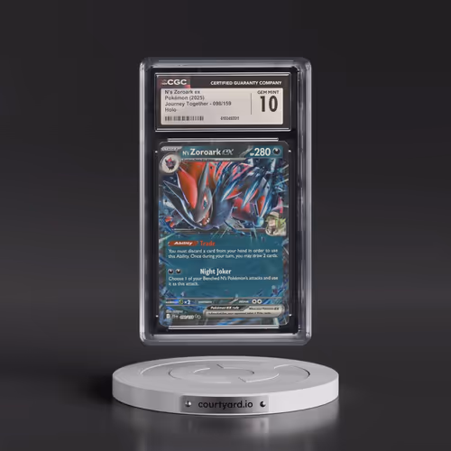 2025 Pokémon Jtg EN-Journey Together #098 N's Zoroark EX - Holo (CGC 10 GEM MINT)