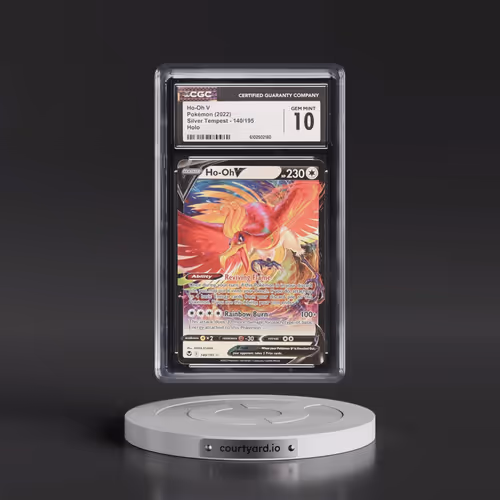 2022 Silver Tempest #140/195 Ho-Oh V - Holo (CGC 10 GEM MINT)