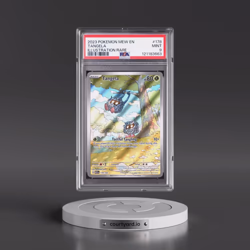 2023 Pokémon Mew EN-151 #178 Tangela - Illustration Rare (PSA 9 MINT)