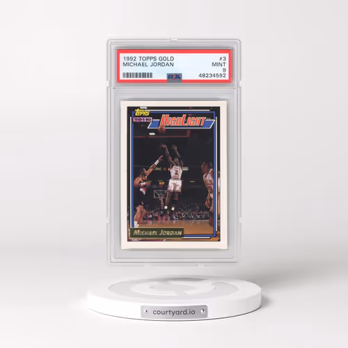 1992 Topps Gold #3 Michael Jordan (PSA 9 MINT)