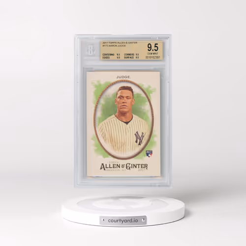2017 Topps Allen & Ginter #172 Aaron Judge (BGS 9.5 GEM MINT)