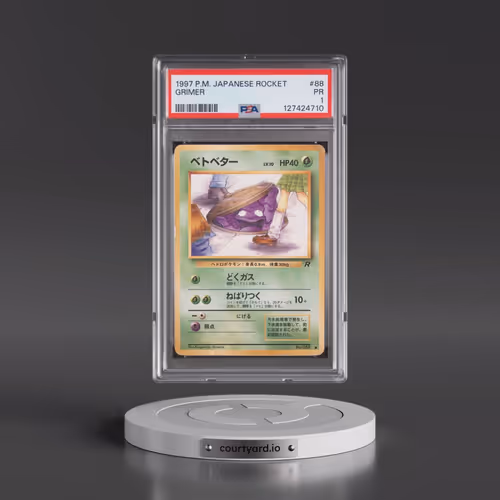 1997 Pokémon Rocket #88 Grimer (PSA 1 PR)