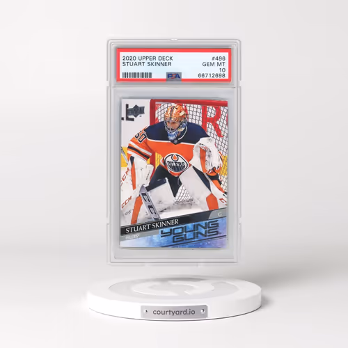2020 Upper Deck #496 Stuart Skinner (PSA 10 GEM MINT)