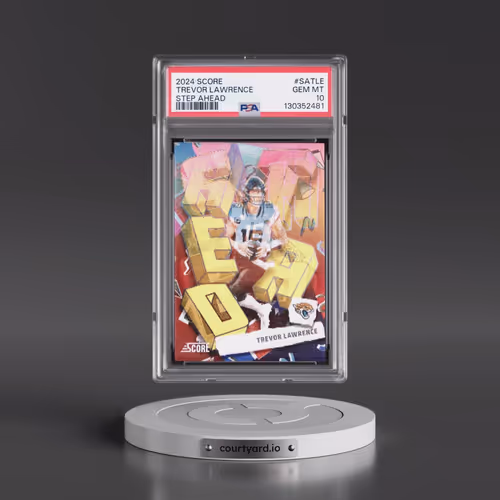 2024 Panini Score Step Ahead #SATLE Trevor Lawrence (PSA 10 GEM MINT)
