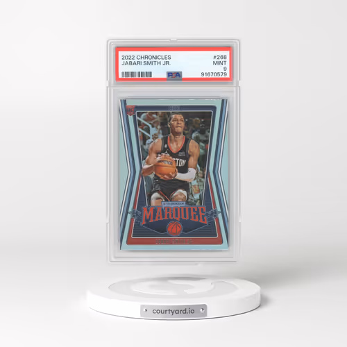 2022 Panini Chronicles #268 Jabari Smith Jr. (PSA 9 MINT)