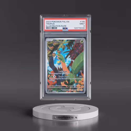 2023 Pokémon Pal EN-Paldea Evolved #195 Tropius - Illustration Rare (PSA 9 MINT)