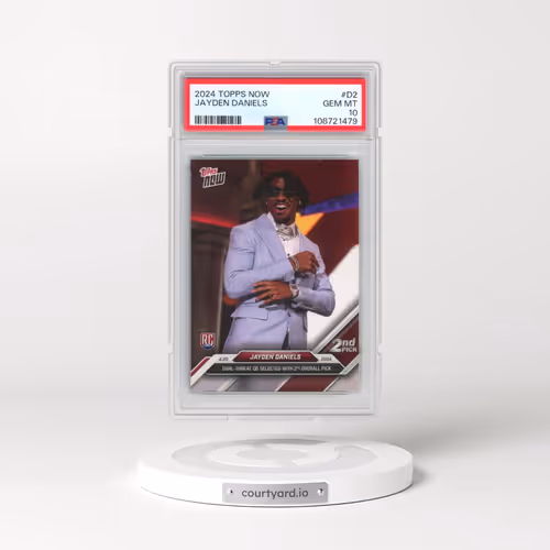 2024 Topps Now #D2 Jayden Daniels (PSA 10 GEM MINT)