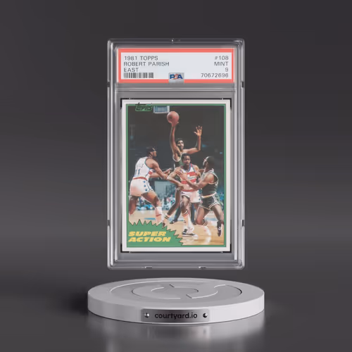 1981 Topps #108 Robert Parish - East (PSA 9 MINT)