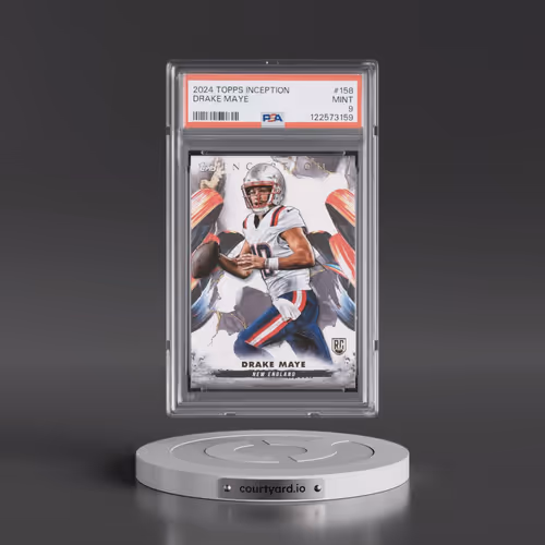 2024 Topps Inception #158 Drake Maye (PSA 9 MINT)