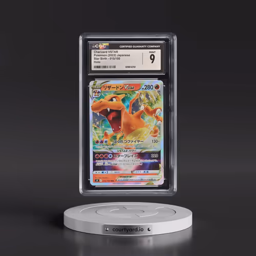 2022 Star Birth #015/100 Charizard VSTAR - Holo (CGC 9 MINT)