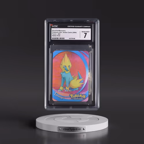 2004 Pokémon Advanced Action Cards (2004 Panini) - English #29 Electrike/Manectric - Italian Print (