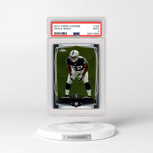 2014 Topps Chrome #184 Khalil Mack (PSA 9 MINT)