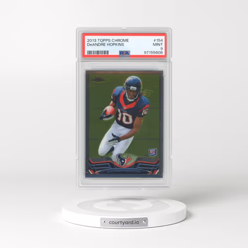 2013 Topps Chrome #154 DeAndre Hopkins (PSA 9 MINT)