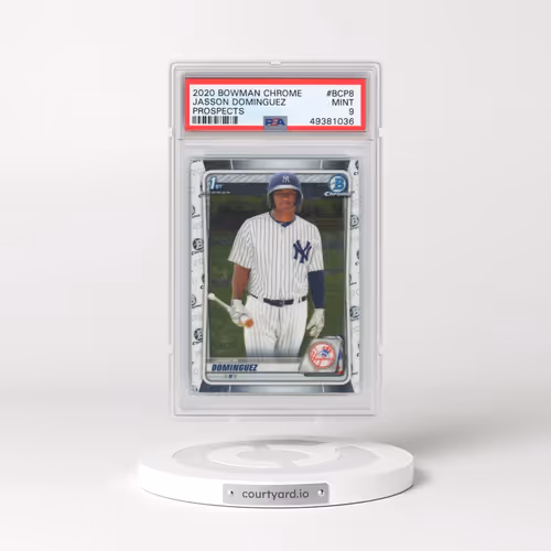 2020 Bowman Chrome Prospects #BCP8 Jasson Dominguez (PSA 9 MINT)