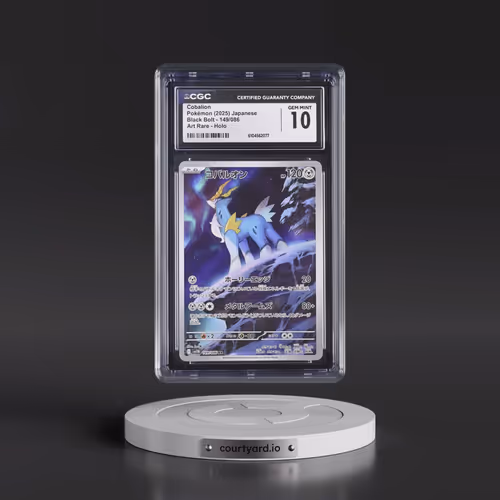 2025 Black Bolt - sv11B #149/086 Cobalion - Art Rare Holo (CGC 10 GEM MINT)