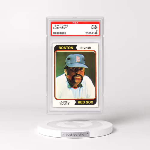 1974 Topps #167 Luis Tiant (PSA 9 MINT)