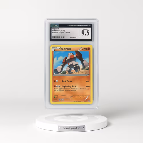 2015 Ancient Origins #40/98 Regirock (CGC 9.5 MINT+)