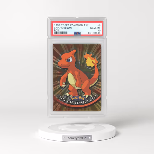 1999 Topps Pokémon TV #5 Charmeleon - Foil (PSA 10 GEM MINT)