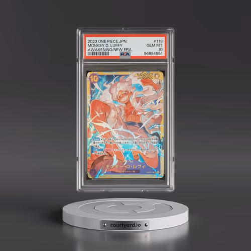 2023 One Piece Japanese OP05-Awakening of the New Era #119 Monkey D. Luffy (PSA 10 GEM MINT)