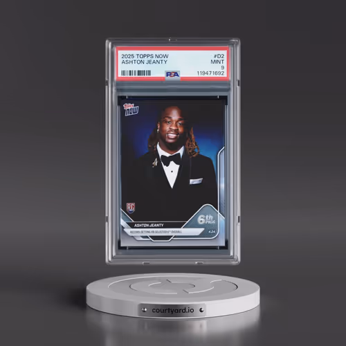 2025 Topps Now #D2 Ashton Jeanty (PSA 9 MINT)