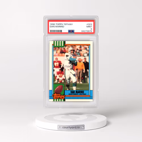 1990 Topps Tiffany #323 Dan Marino (PSA 9 MINT)