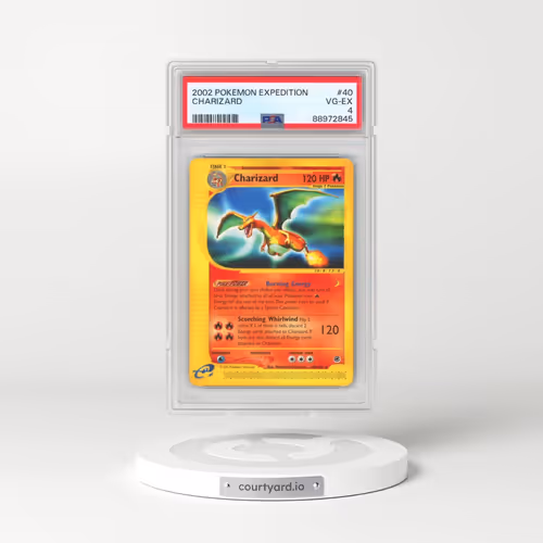 2002 Pokémon Expedition #40 Charizard (PSA 4 VG-EX)