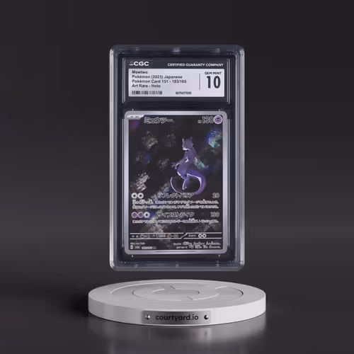 2023 Pokémon Card 151 #183/165 Mewtwo - Art Rare Holo (CGC 10 GEM MINT)