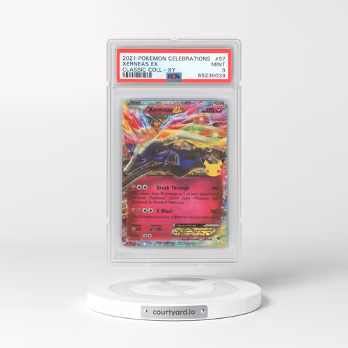 2021 Pokémon Celebrations Classic Collection #97 Xerneas EX - Holo (PSA 9 MINT)