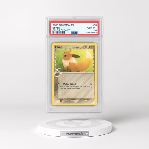 2005 Pokémon EX Delta Species #68 Eevee (PSA 10 GEM MINT)