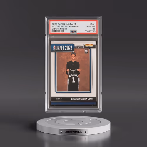 2023 Panini Instant Draft Night #DN1 Victor Wembanyama (PSA 10 GEM MINT)