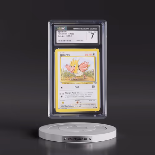 1999 Jungle #62/64 Spearow (CGC 7 NM)