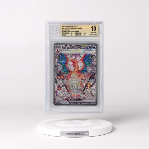 2023 Ruler of the Black Flame #134 Charizard ex - Special Art Rare (BGS 10 PRISTINE)