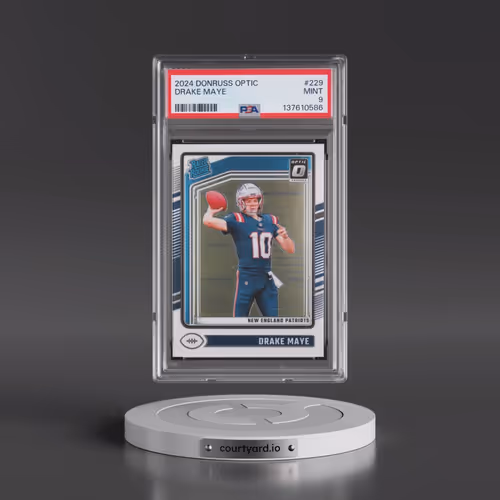 2024 Panini Donruss Optic #229 Drake Maye (PSA 9 MINT)