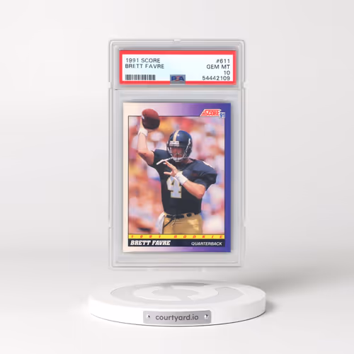 1991 Score #611 Brett Favre (PSA 10 GEM MINT)
