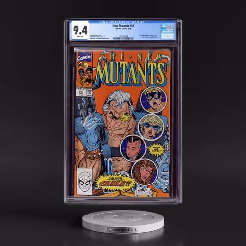 New Mutants #87 CGC 9.4 White Pages (Marvel Comics, 3/90)