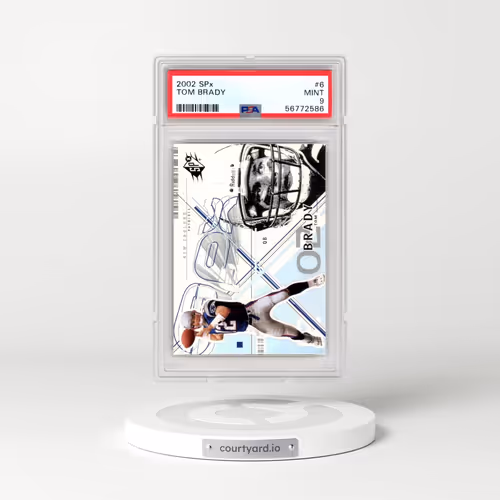 2002 Spx #6 Tom Brady (PSA 9 MINT)
