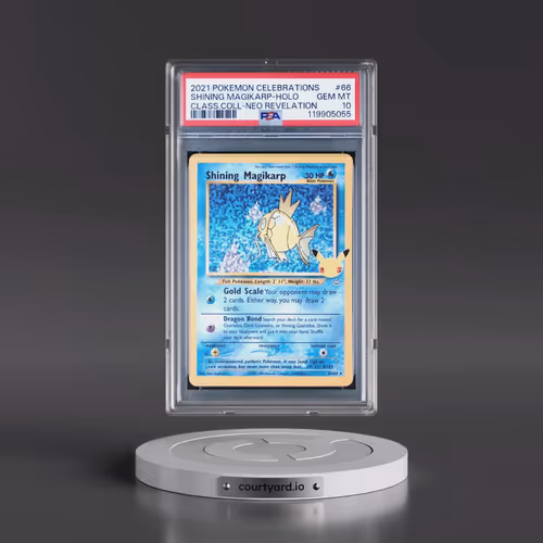 2021 Pokémon Celebrations Classic Collection #66 Shining Magikarp - Holo Holo (PSA 10 GEM MINT)