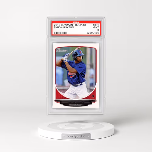 2013 Bowman Prospect #BP1 Byron Buxton (PSA 9 MINT)
