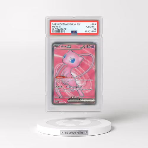 2023 Pokémon Mew EN-151 #193 Mew EX - Holo Ultra Rare (PSA 10 GEM MINT)