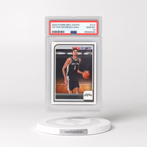 2023 Panini NBA Hoops #277 Victor Wembanyama (PSA 10 GEM MINT)