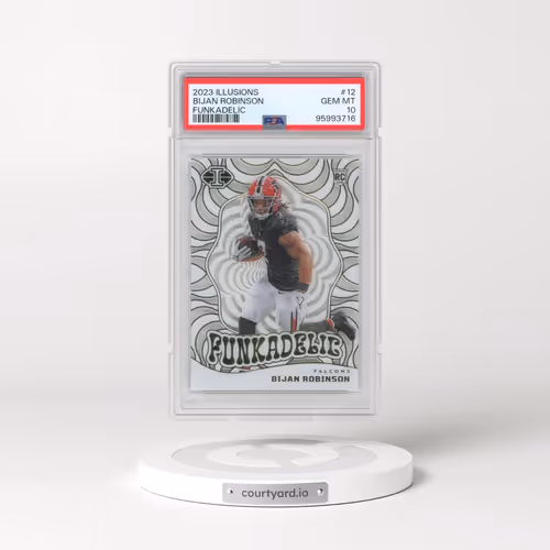 2023 Panini Illusions Funkadelic #12 Bijan Robinson (PSA 10 GEM MINT)