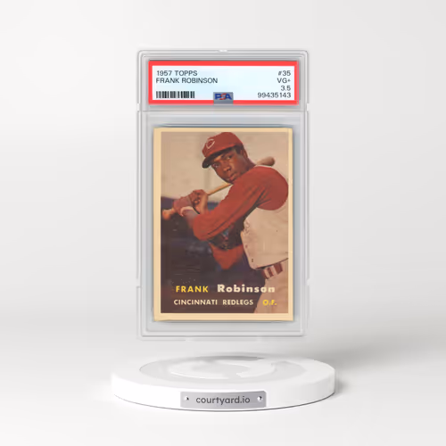 1957 Topps #35 Frank Robinson (PSA 3.5 VG+)