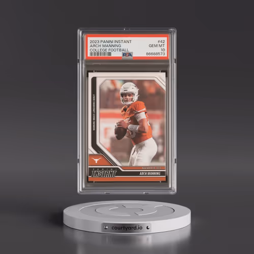 2023 Panini Instant College Football #42 Arch Manning (PSA 10 GEM MINT)