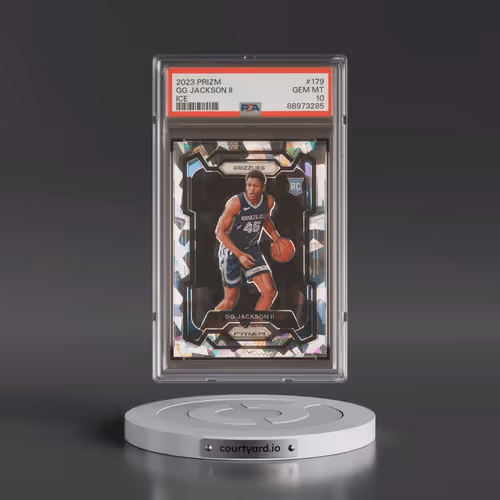 2023 Panini Prizm #179 GG Jackson II - Ice (PSA 10 GEM MINT)