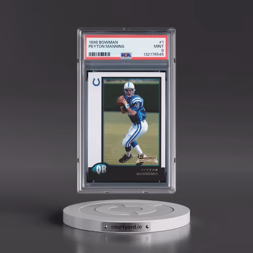 1998 Bowman #1 Peyton Manning (PSA 9 MINT)