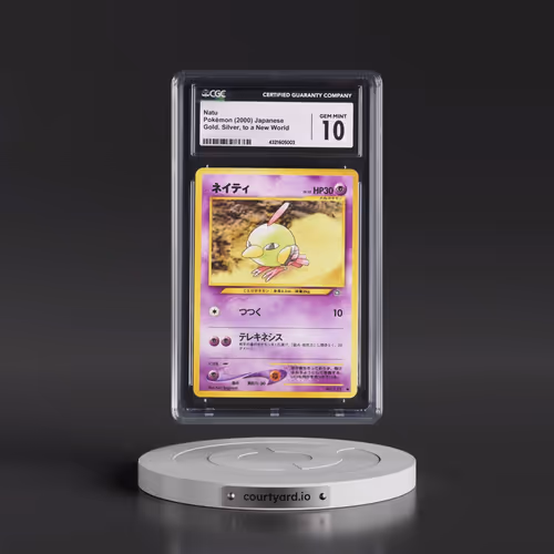 2000 Gold, Silver, to a New World #177 Natu (CGC 10 GEM MINT)