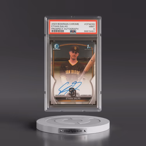 2023 Bowman Chrome Prospect Autographs #CPAESS Ethan Salas (PSA 9 MINT)